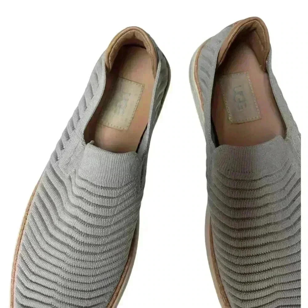 UGG Sammy Breeze Slip On Women Gray Tan 7 - Picture 5 of 10